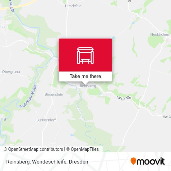 Карта Reinsberg, Wendeschleife