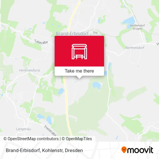 Карта Brand-Erbisdorf, Kohlenstr