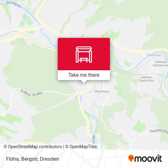 Карта Flöha, Bergstr