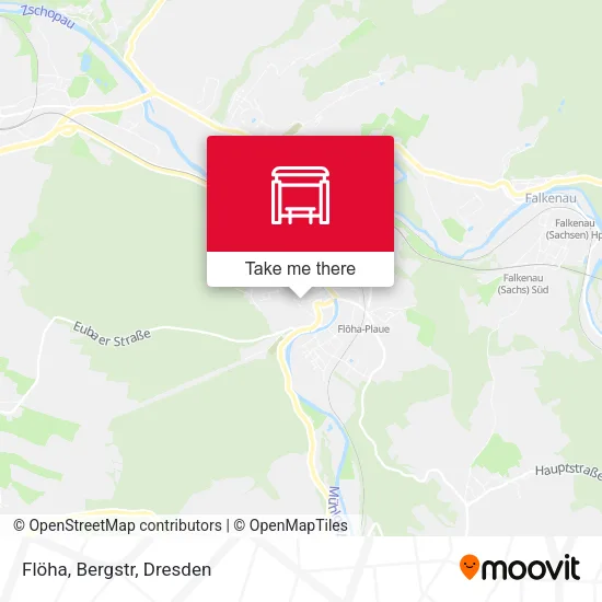 Карта Flöha, Bergstr