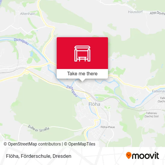 Карта Flöha, Förderschule