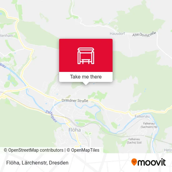 Карта Flöha, Lärchenstr