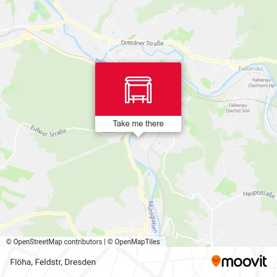 Карта Flöha, Feldstr