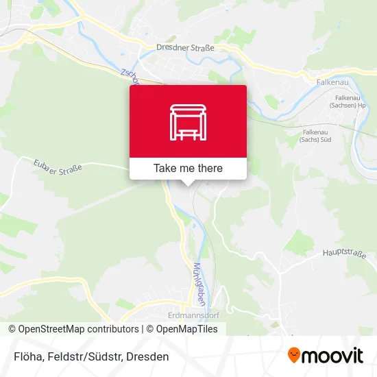 Карта Flöha, Feldstr/Südstr