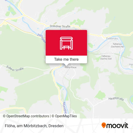 Карта Flöha, am Mörbitzbach
