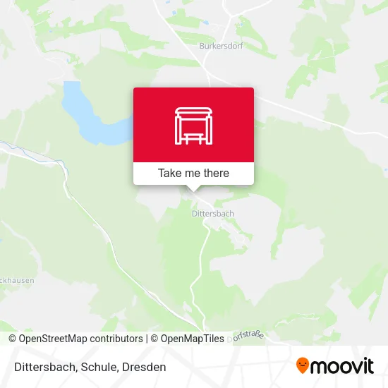 Карта Dittersbach, Schule