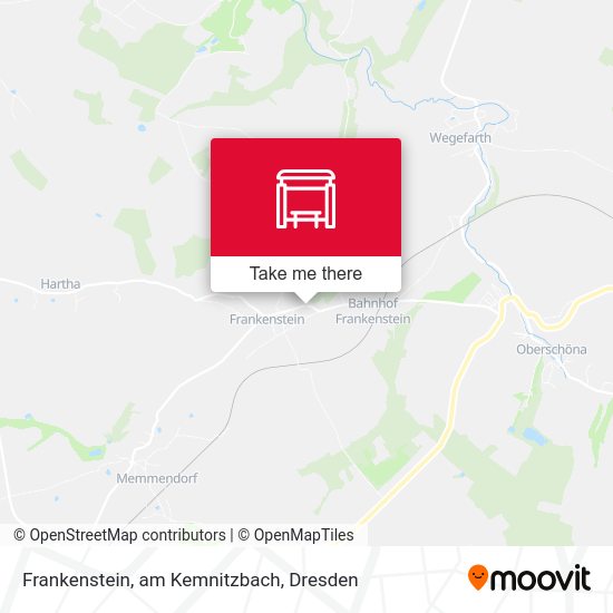 Карта Frankenstein, am Kemnitzbach