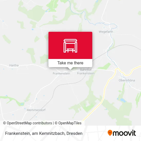 Карта Frankenstein, am Kemnitzbach