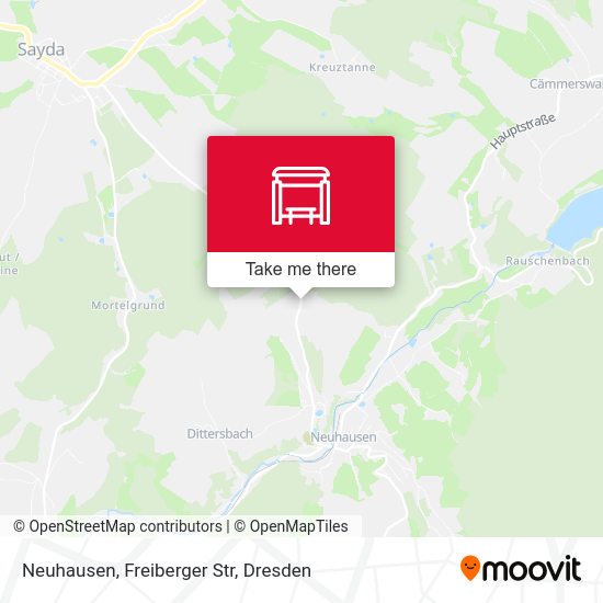 Карта Neuhausen, Freiberger Str