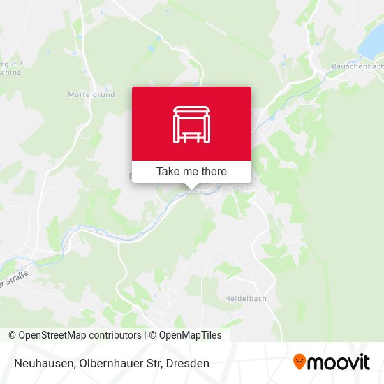 Карта Neuhausen, Olbernhauer Str