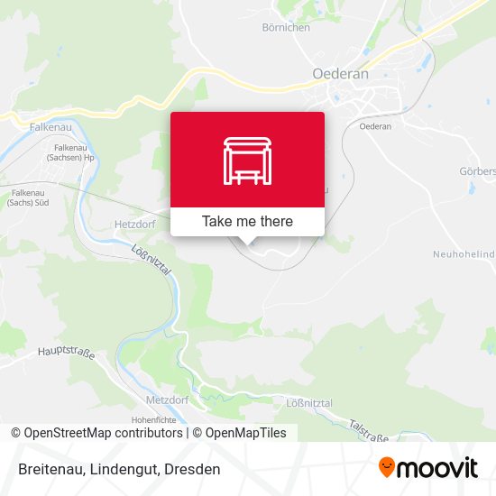 Карта Breitenau, Lindengut