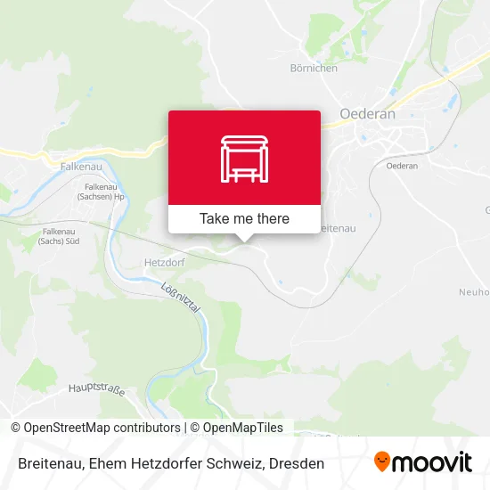 Карта Breitenau, Ehem Hetzdorfer Schweiz