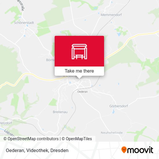 Карта Oederan, Videothek