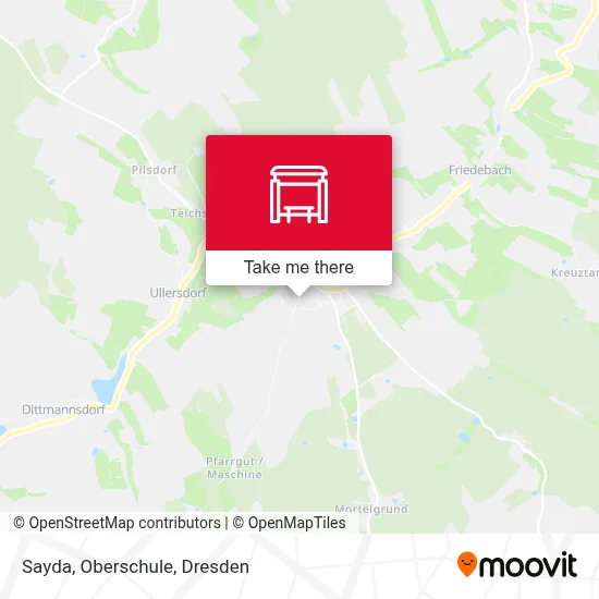 Sayda, Oberschule map