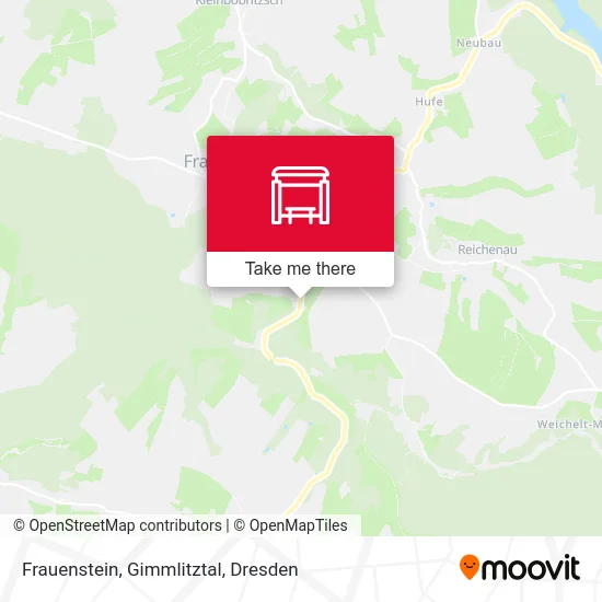 Карта Frauenstein, Gimmlitztal