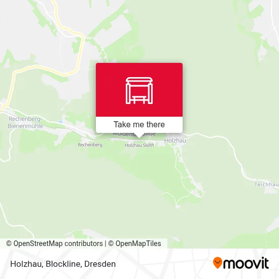 Holzhau, Blockline map
