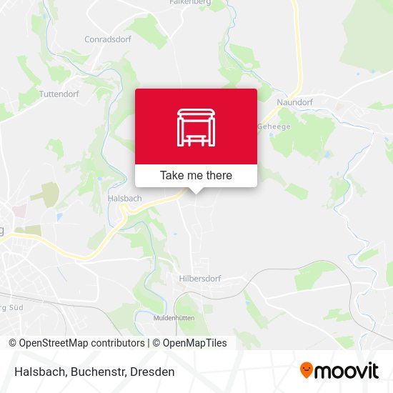 Карта Halsbach, Buchenstr