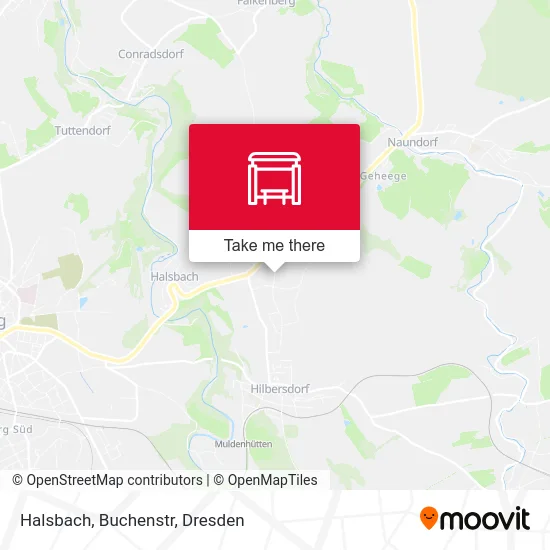Карта Halsbach, Buchenstr
