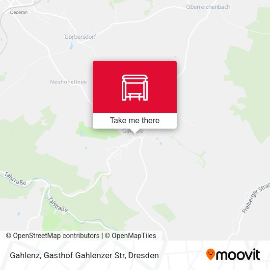 Карта Gahlenz, Gasthof Gahlenzer Str