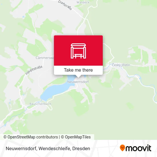 Карта Neuwernsdorf, Wendeschleife