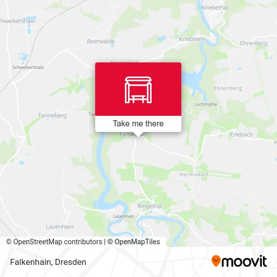 Карта Falkenhain