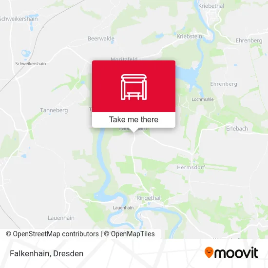 Карта Falkenhain