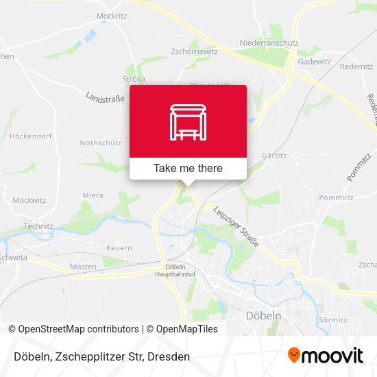 Карта Döbeln, Zschepplitzer Str