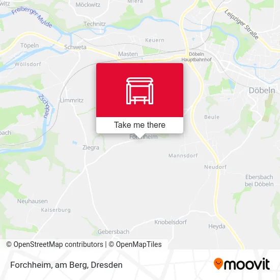Карта Forchheim, am Berg