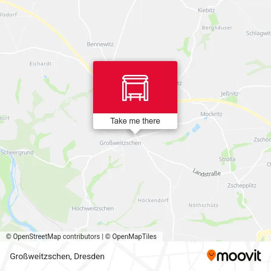 Карта Großweitzschen
