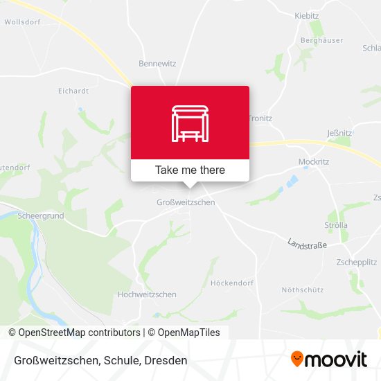Карта Großweitzschen, Schule