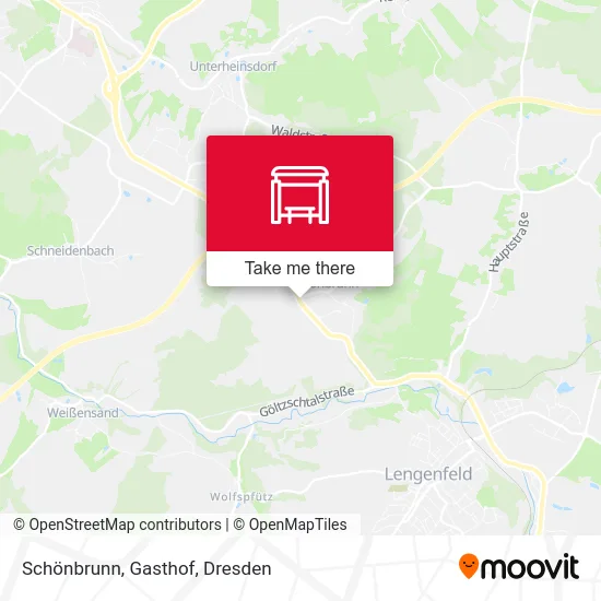 Карта Schönbrunn, Gasthof