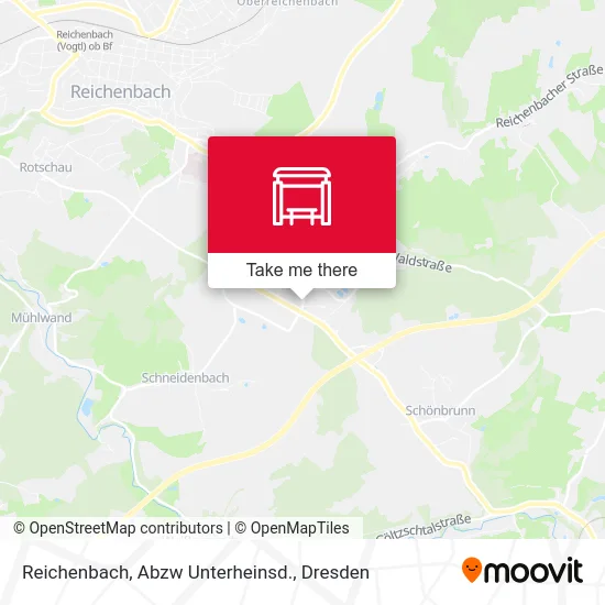 Карта Reichenbach, Abzw Unterheinsd.