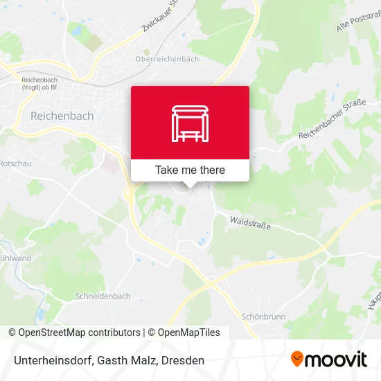 Карта Unterheinsdorf, Gasth Malz