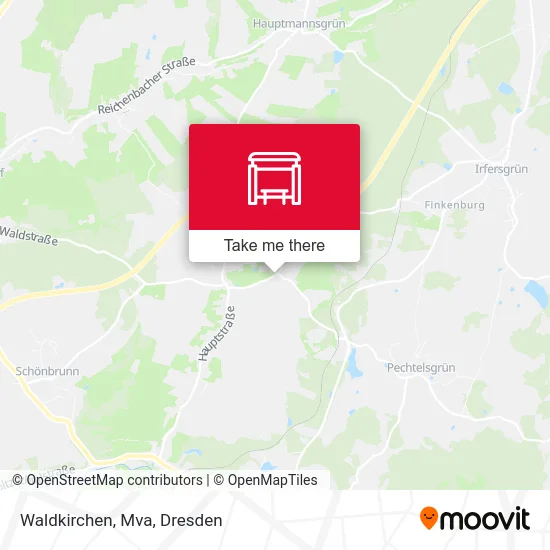 Карта Waldkirchen, Mva