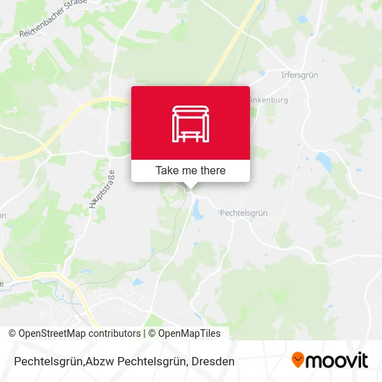 Карта Pechtelsgrün,Abzw Pechtelsgrün