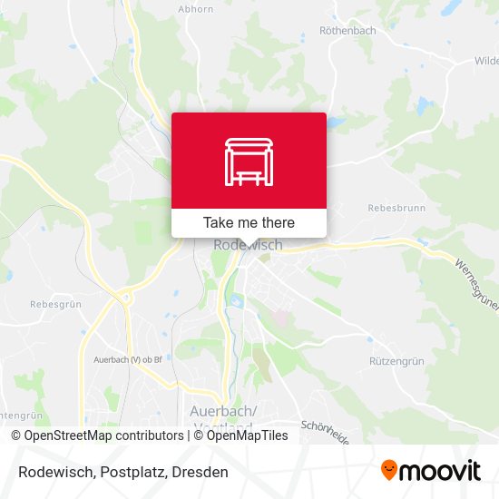 Карта Rodewisch, Postplatz