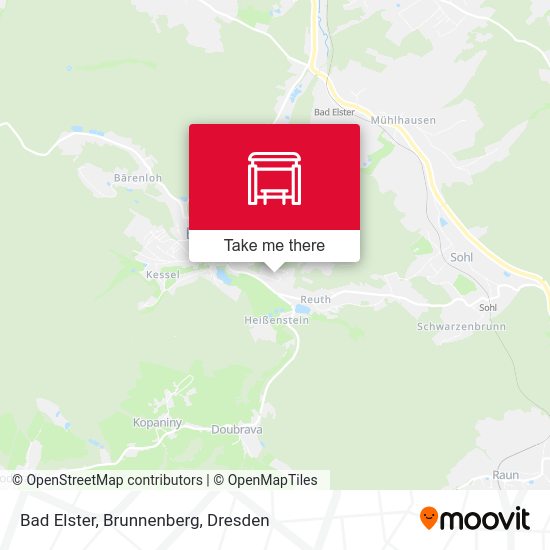 Карта Bad Elster, Brunnenberg