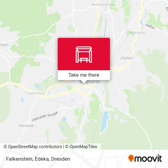 Карта Falkenstein, Edeka