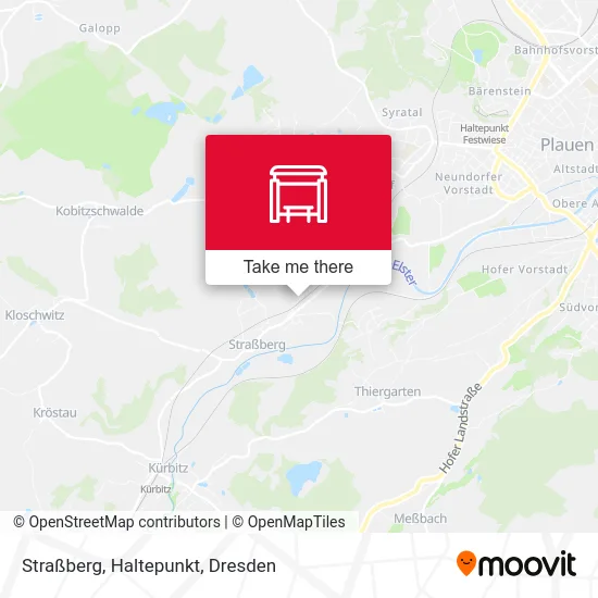 Карта Straßberg, Haltepunkt