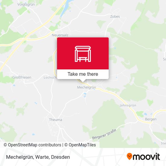 Карта Mechelgrün, Warte