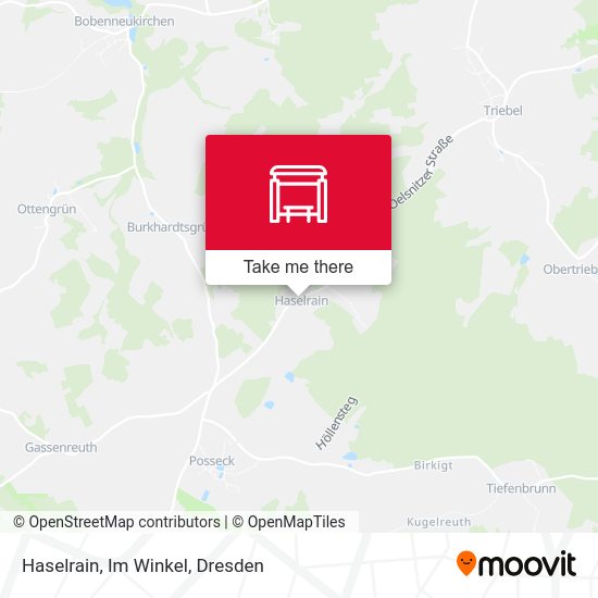 Карта Haselrain, Im Winkel