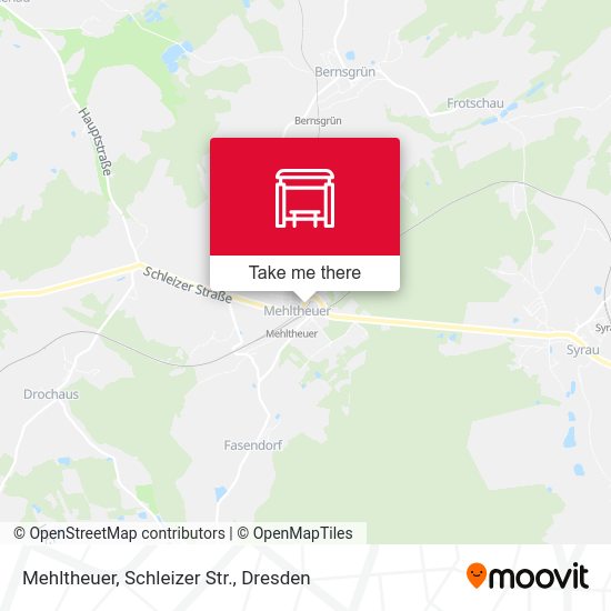 Карта Mehltheuer, Schleizer Str.