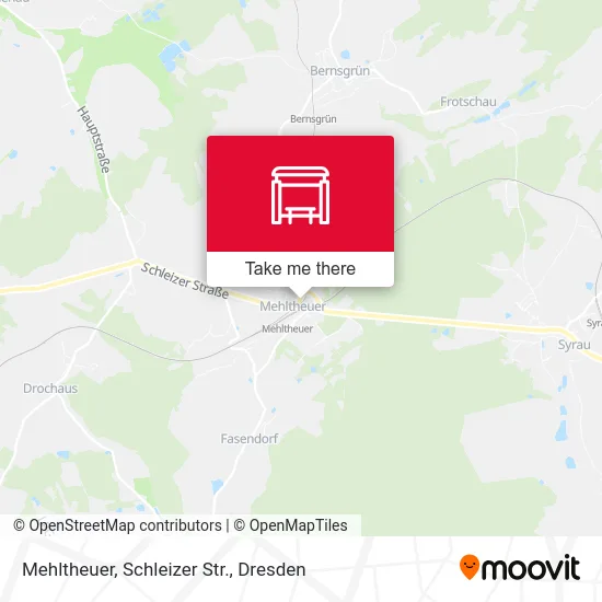 Карта Mehltheuer, Schleizer Str.