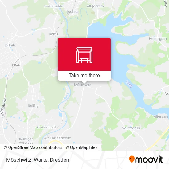 Карта Möschwitz, Warte