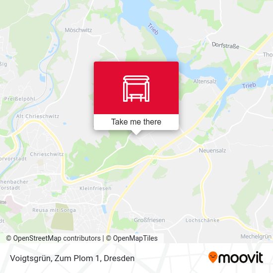 Карта Voigtsgrün, Zum Plom 1