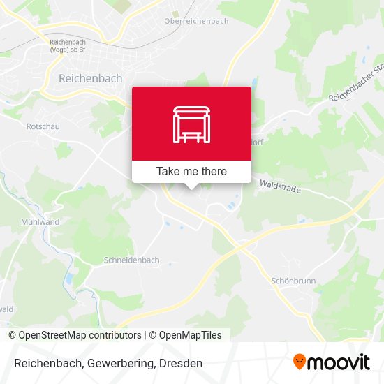 Карта Reichenbach, Gewerbering