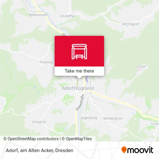 Карта Adorf, am Alten Acker