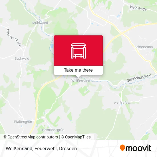 Карта Weißensand, Feuerwehr