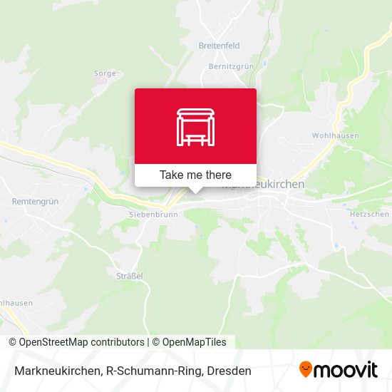 Карта Markneukirchen, R-Schumann-Ring