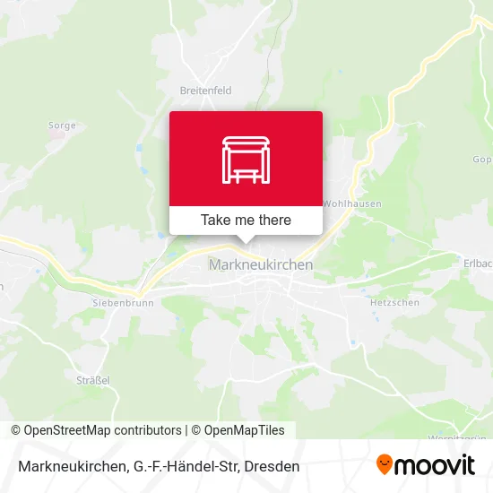 Карта Markneukirchen, G.-F.-Händel-Str